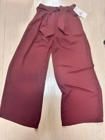 EGOIST 브라운 와이드 팬츠 R