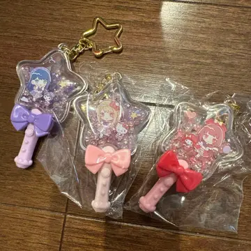 산리오 최애의 아이 시크릿 참 샤카샤카 키링