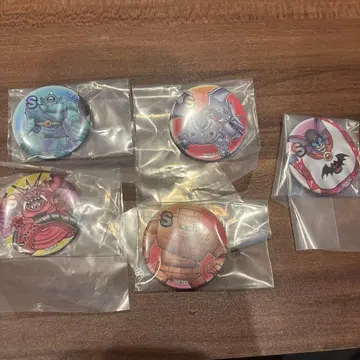 드래곤 퀘스트 워크 코코로 S 캔뱃지 메가몬 편 5개 세트