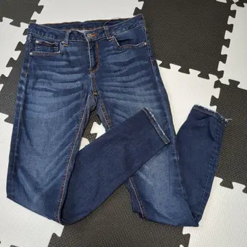 가격 협상 가능 ZARA 다크 블루 스키니 데님