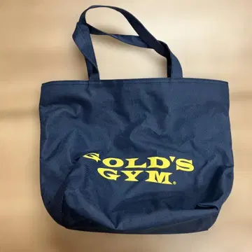 GOLD'S GYM 네이비 토트백