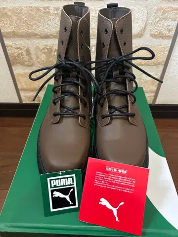 PUMA 브라운 디너 부츠