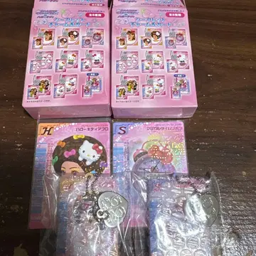 산리오 미미 하로키티 카드 러브 and 베리 아크릴 참