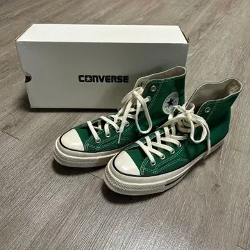 CONVERSE 그린 하이컷 스니커즈