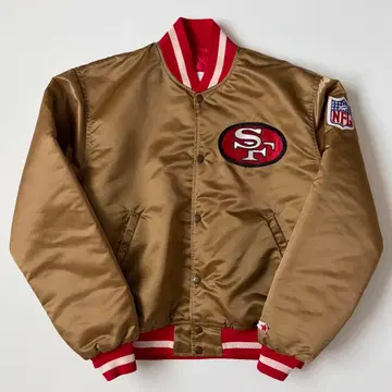 90s USA제 STARTER 49ERS 바시티 자켓 L 아워드 자켓