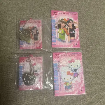 산리오 시크릿 참 & 카드 러브 and 베리 헬로키티