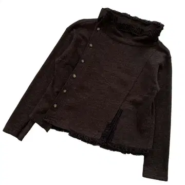 새상품급 i+mu 울 변형 블라우스 40 센소유니코