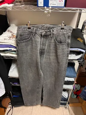 GAP '90s 루즈 그레이 데님 팬츠 33 | 32