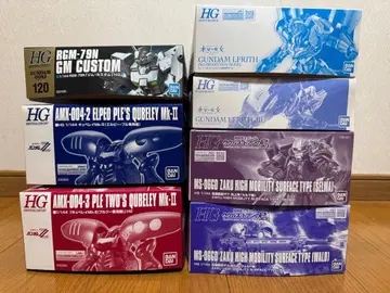 HG 건담 프라모델 세트 6종