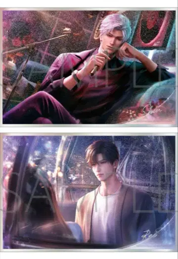 연애와 심공 극공의 반향 시리즈 아크릴 색지 레이 신