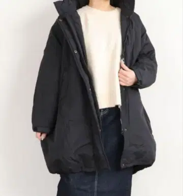 잠파 ZAMPA 몬스터 후드티 코트 롱 코트 밀리터리