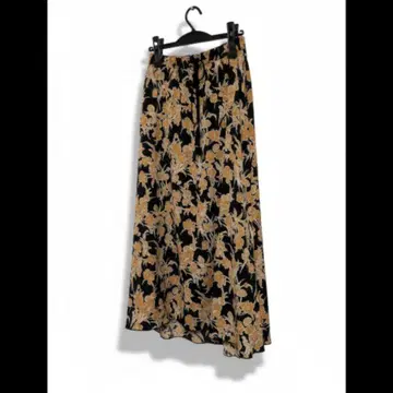 Anne Kahn 꽃무늬 플레어 스커트