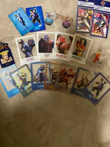 스트리트 파이터 6 카드 아크릴 스탠드 외