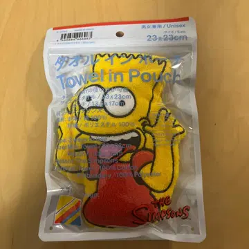 훼미리마트 한정판 [The Simpsons] 타월 파우치