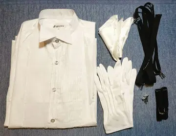 신랑 결혼식용 윙카라 셔츠 & 잡화 세트