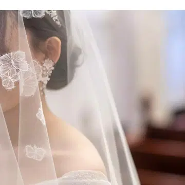 THE TREATDRESSING 웨딩 베일 80 x 120cm