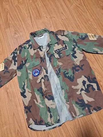 U.S. ARMY 카모플라쥬 밀리터리 셔츠