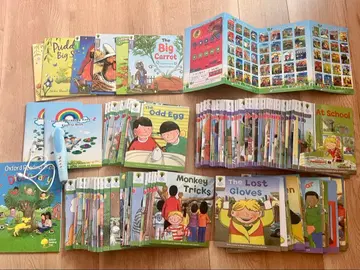 ORT 옥스퍼드 1-2 그림책 132권 & 마이야펜 세트 그림 사전