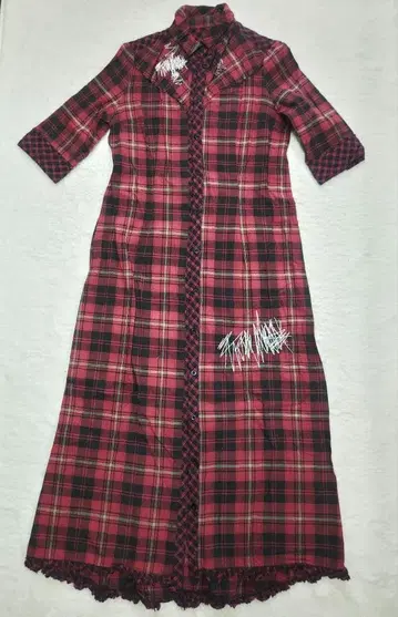 가르시아 마르케스 롱 셔츠 원피스