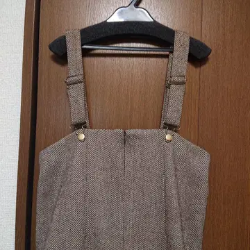 택 포함 새상품 헤링본 점프 스커트