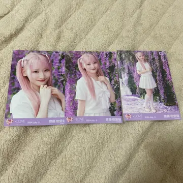 =LOVE 사이토 쥬라 브로마이드 절대 아이돌 그만두지 마 컴프 1