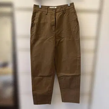 LACOSTE 브라운 치노 팬츠 34