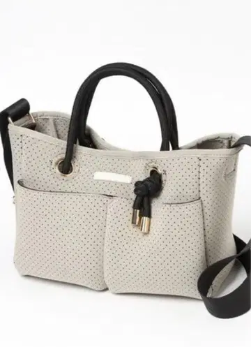 BARNYARDSTORM 펀칭 토트 M 숄더백 M 그레이