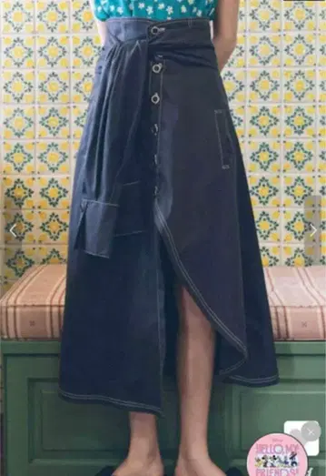 REDYAZEL 레이디 아젤 셔츠 묶음 플레어 스커트 스커트