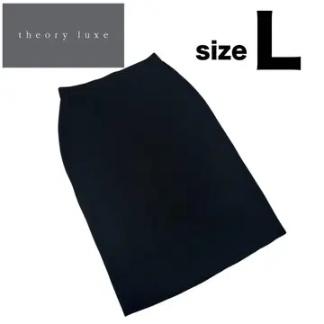 띠어리 럭스 theory 스커트 블랙 타이트 스커트 무릎 기장