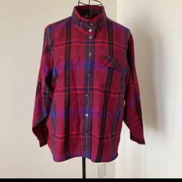 체크 셔츠 빨간색 체크 셔츠 멋진 셔츠 여성용 셔츠