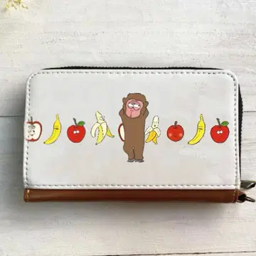 코인 케이스 패스 케이스 미니 지갑 원숭이 귀여운 유니크 핸드메이드