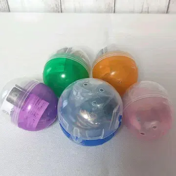 미개봉 오넴탄 유루캠 가챠 캡슐 5개 세트