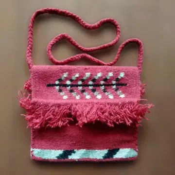 양모 100% 숄더백 루마니아산