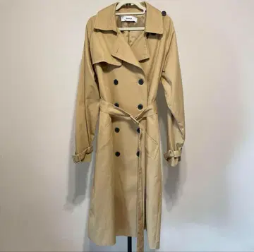 디홀릭 트렌치코트 베이지 베이지 트렌치코트
