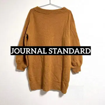 [ JOURNAL STANDARD ] 머스타드 오버 사이즈 긴팔 니트