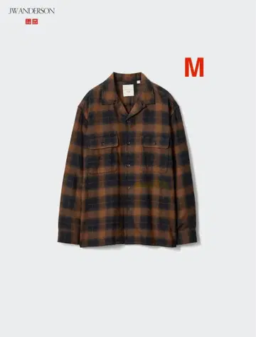 JW ANDERSON 브러쉬드 코튼 오버사이즈 셔츠