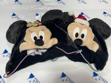 [택 포함 새상품] 미키 미니 크리스마스 팬캡 2개 세트