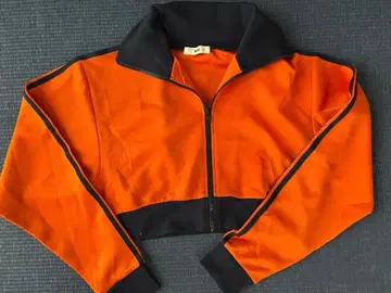 WEGO 오렌지 네이비 저지 F 사이즈