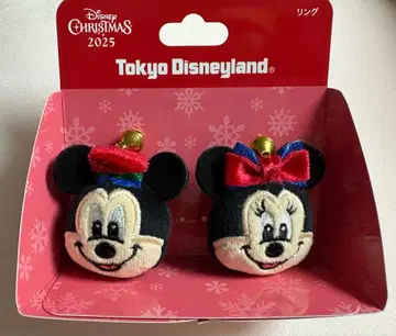 미키 미니 디즈니 크리스마스 2025 반지 2개 세트