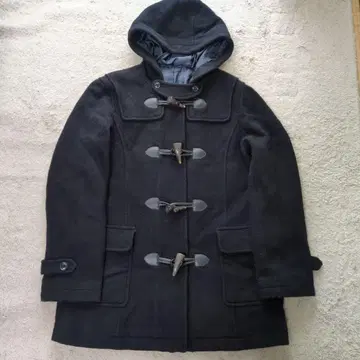 이스트 보이 블랙 더플 코트 후드 부착 11호