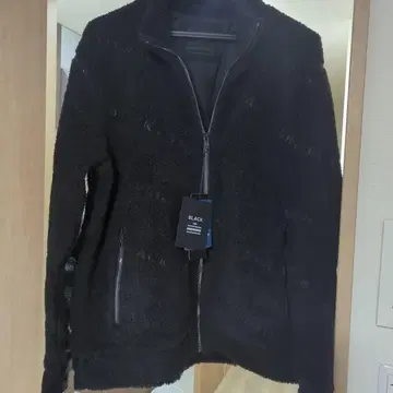 미사용 새상품! 귀한 sizeL BLACK lab. 플리스 자켓 블랙