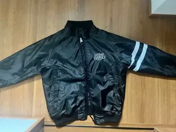 SoftBank Hawks 점퍼 블랙 L