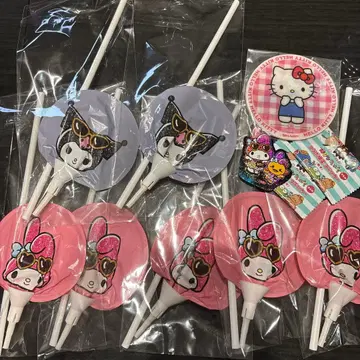 산리오 벌룬&스티커 세트