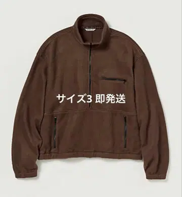 [ 사이즈 3 브라운 즉시 발송 ] auralee 플리스