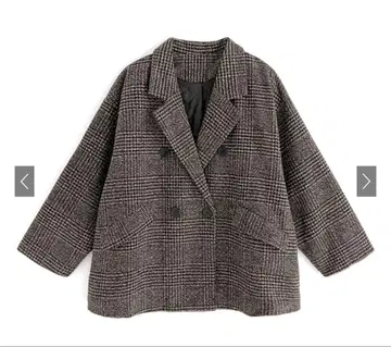 택 포함 새상품 GRL 그레일 at2131 글렌체크 트위드 자켓