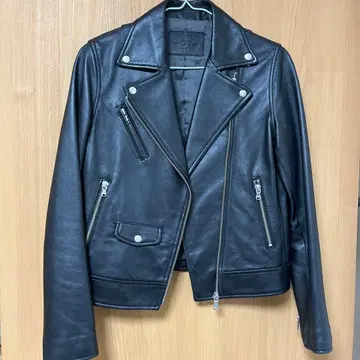 GREEN LABEL RELAXING 가죽 자켓