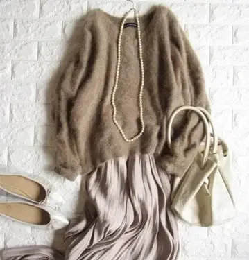 유나이티드 애로우즈 green label relaxing 기모 퍼 니트