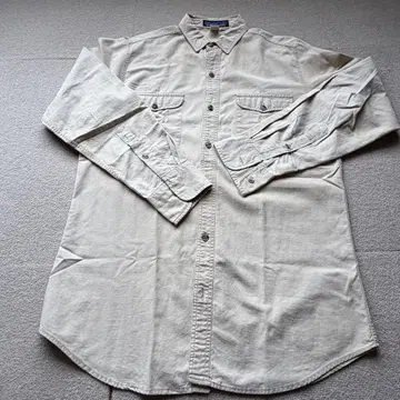 빈티지 patagonia 베이지 버튼업 셔츠 M 80's