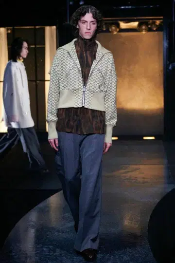 MASU MORPHO EASY TROUSERS 슬랙스 브라운