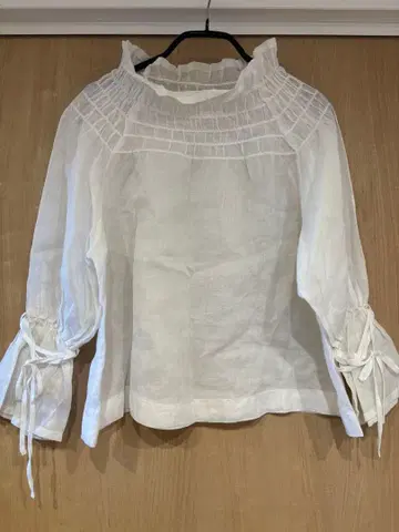 센소유니코 i +mu 프릴 셔츠 블라우스 상의